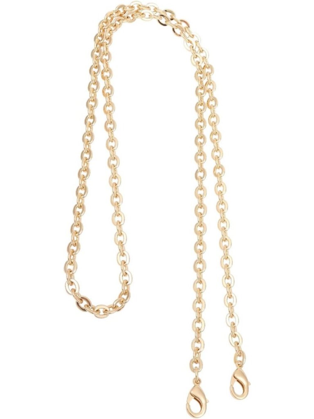 Stylish Gold Chain Strap for Handbag Replacement - Versatile Purse Shoulder
